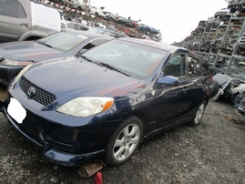 2004 TOYOTA MATRIX XRS BLUE 1.8L MT Z16543